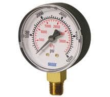 Wika Bourdon Tube Pressure Gauge, Type 111.10